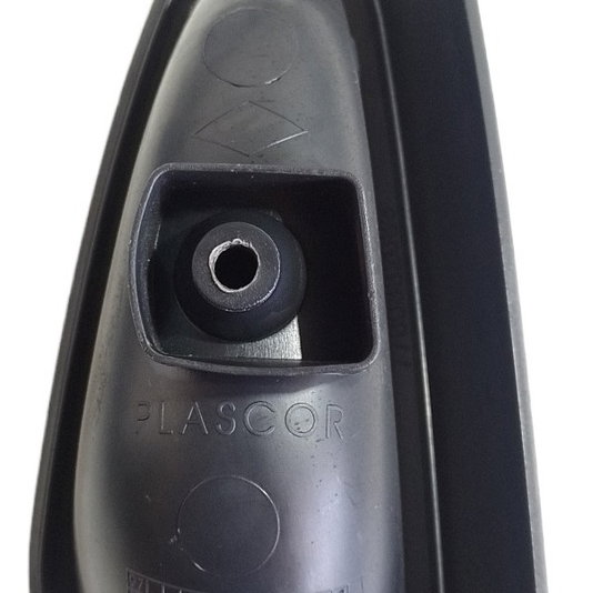 Puxador Interno Traseiro Direito Renault Megane 2003 Preto Traseira