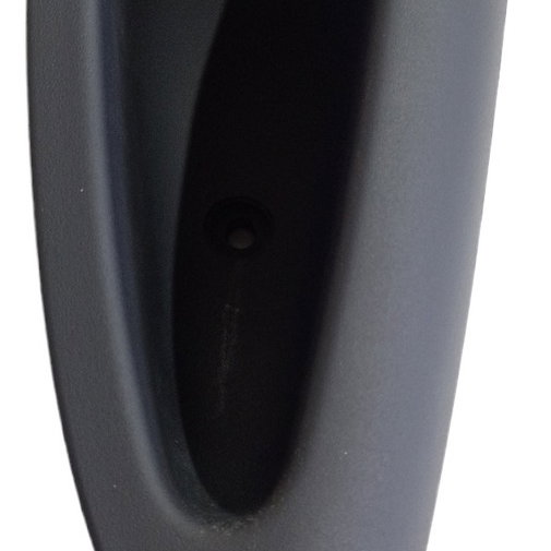 Puxador Interno Traseiro Direito Renault Megane 2003 Preto Traseira