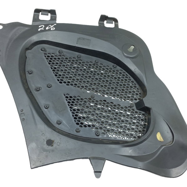 Grade Difusor Entrada Ar Capô Peugeot 206 2008 Preto