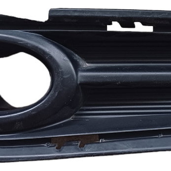 Moldura Grade Farol Milha Esquerdo Honda Hrv 2018 Preto Esquerdo