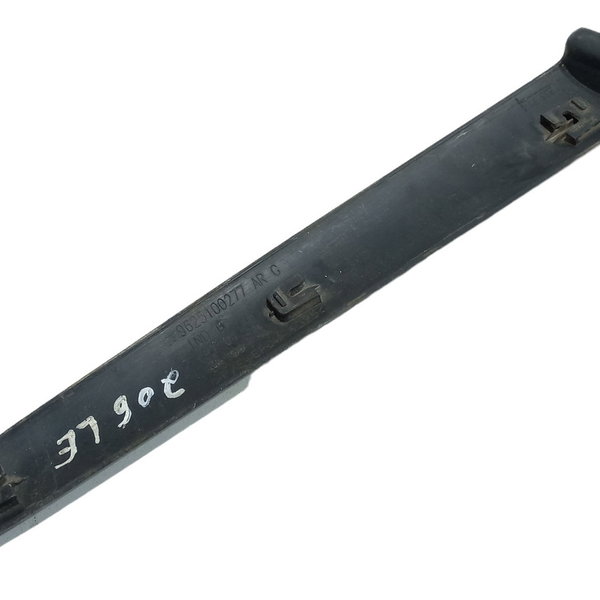 Friso Lateral Traseiro Esquerdo Peugeot 206 1999 Preto