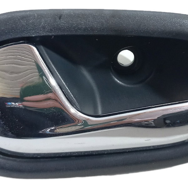 Maçaneta Interna Porta Traseira Esquerda Renault Sandero Cromado Traseira