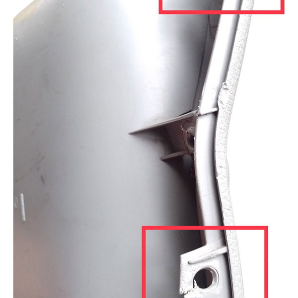 Porta Objetos Renault Twingo Detalhes  Cinza