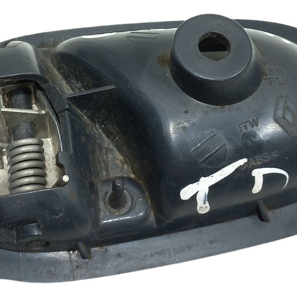 Maçaneta Interna Traseira Direita Renault Sandero Preto Traseira