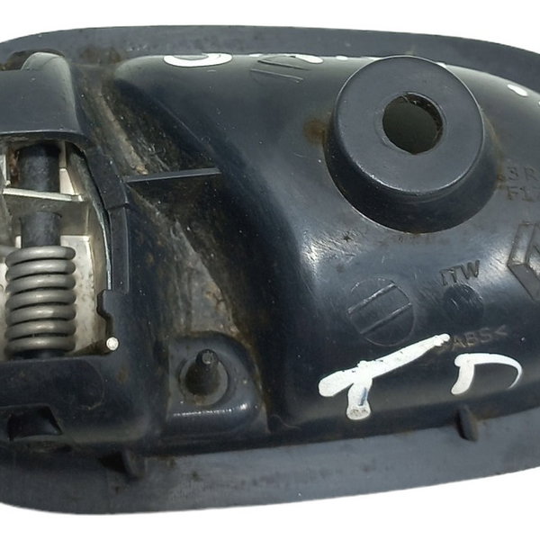 Maçaneta Interna Traseira Direita Renault Sandero Preto Traseira