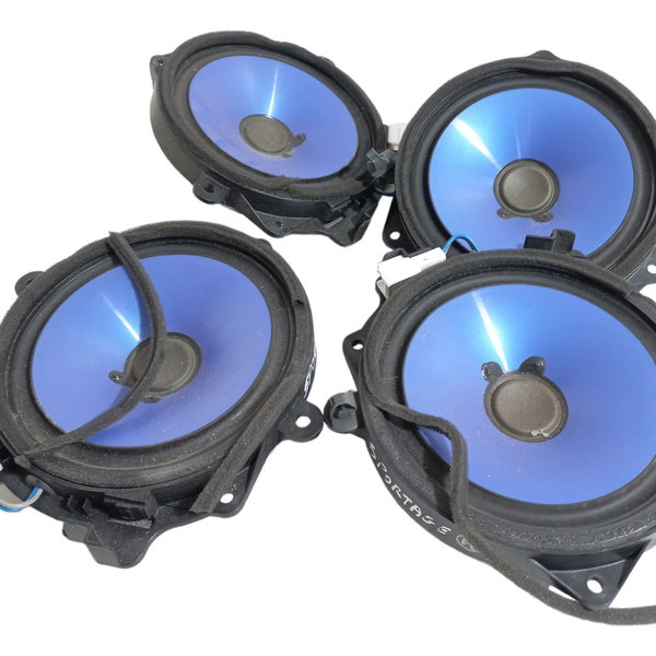 Kit Alto Falante Porta Kia Sportage 2010 Azul