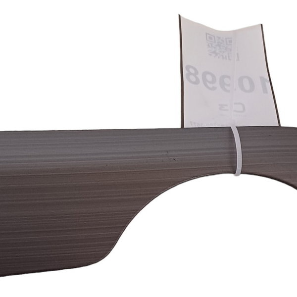 Acabamento Esquerdo Painel Fiat Grand Siena 2016 Cinza 1