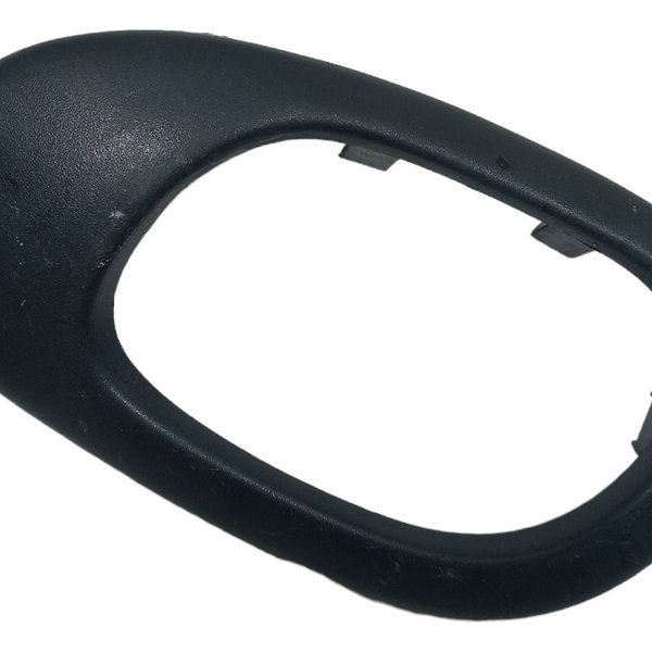 Moldura Maçaneta Interna Dianteira Direita Peugeot 206 2002 Preto