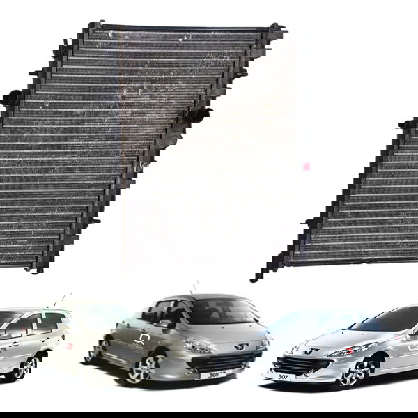 Radiador Peugeot 307 1.6 2008 2009 2010 2011 2012 Manual