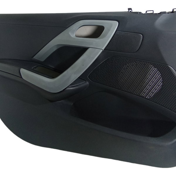 Forro Porta Dianteira Esquerda Peugeot 208 2013 2014 Cinza