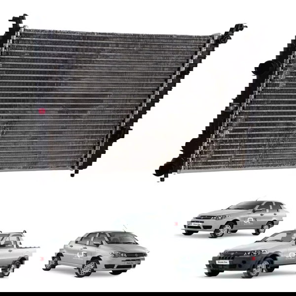 Radiador Agua Palio Siena Idea Behr 1.0 1.3 1.4  2001 2016