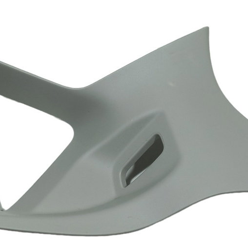 Moldura Coluna Traseira Lado Esquerdo Ford New Fiesta 2015 Cinza