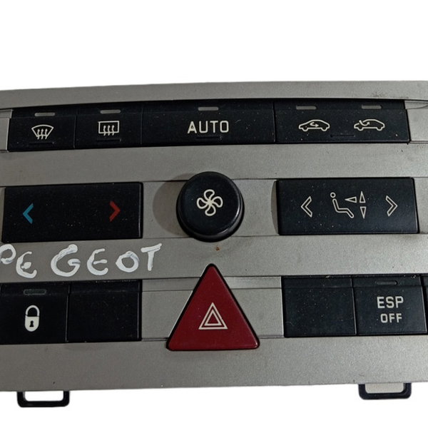 Comando Ar Condicionado Peugeot 407 2.0 2007 2008