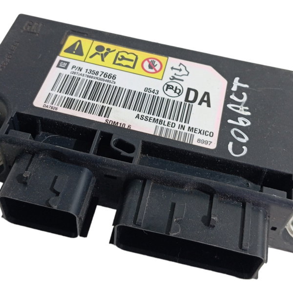 Modulo Airbag Colisão Deflagrado Gm Cobalt 1.4 8v 2013