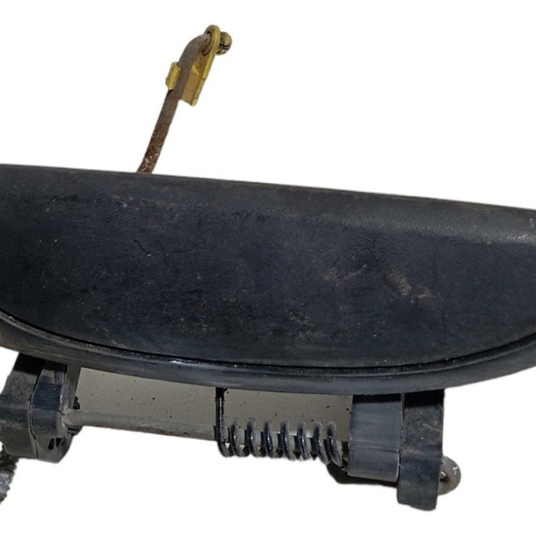 Maçaneta Externa Traseira Esquerda Renault Scenic 2005 06 Preto Traseira