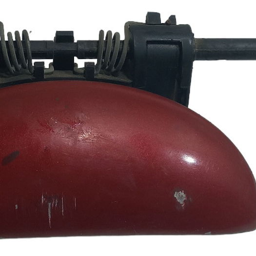 Maçaneta Externa Dianteira Esquerda Peugeot 206 2002 Vermelho Dianteira