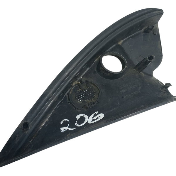 Acabamento Interno Retrovisor Direito Peugeot 206 2008 Preto