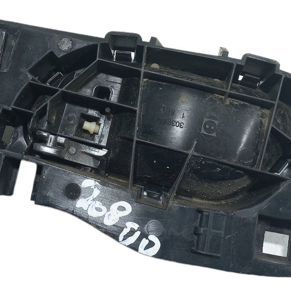 Maçaneta Interna Dianteira Direita Peugeot 208 2018 Cromado Dianteira