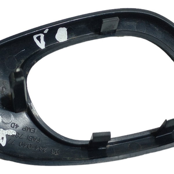 Moldura Maçaneta Dianteira Direita Peugeot 206 Preto Dianteira