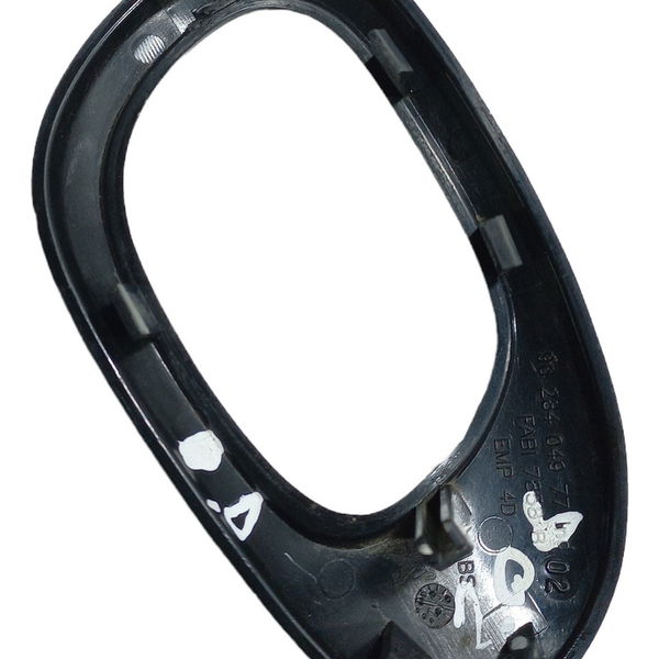 Moldura Maçaneta Dianteira Direita Peugeot 206 Preto Dianteira