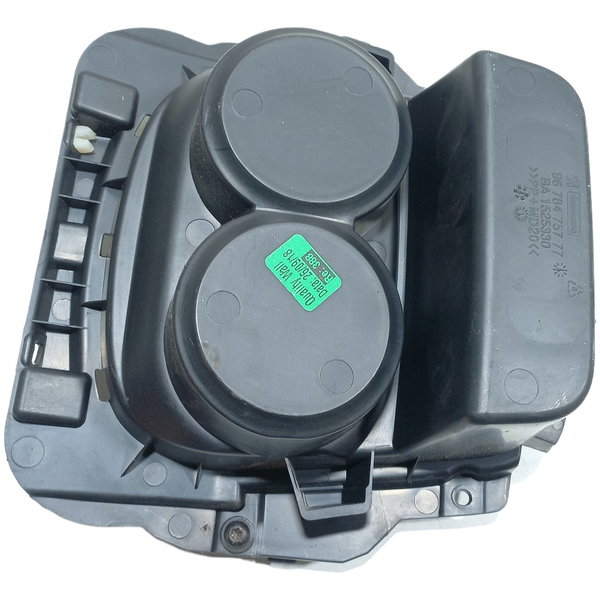 Porta Copo Objetos Console Central Peugeot 208 2018 Preto