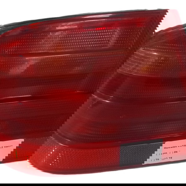 Lanterna Traseira Esquerda Mercedes Benz E320 1996 1997 Esquerdo Vermelho