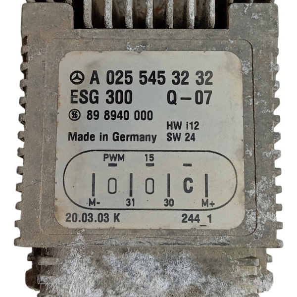 Módulo Ventoinha Mercedes Benz Classe A160 A190 2001 2003