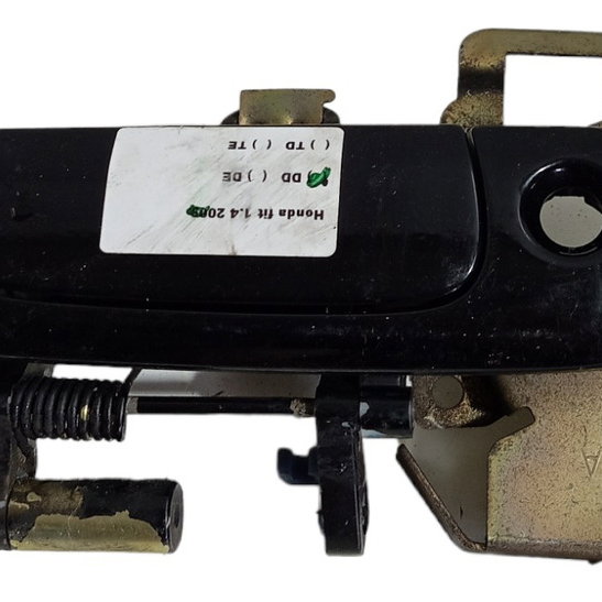 Maçaneta Externa Dianteira Direita Honda Fit 1.4 2004 2008 Preto Dianteira