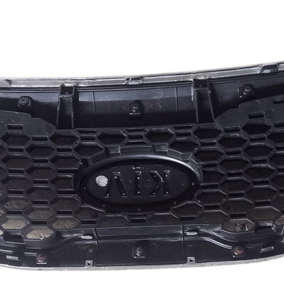 Grade Parachoque Dianteiro Kia Sorento 2010 2011 2012 2013 Preto Prata