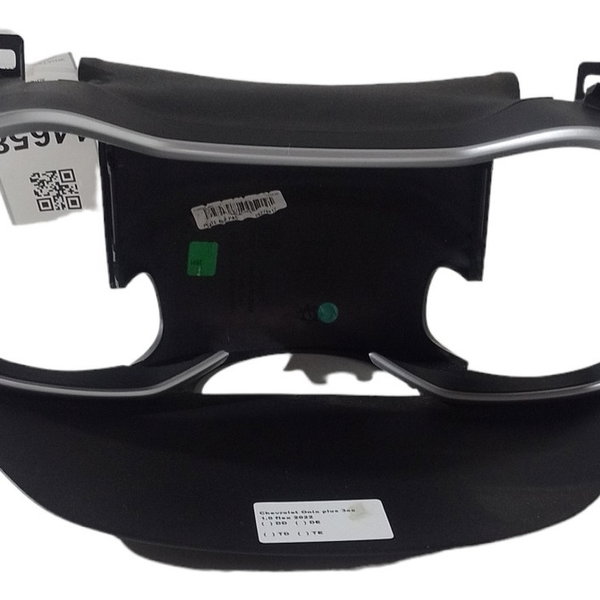 Acabamento Moldura Painel Instrumento Chevrolet Onix 2020 22 Preto