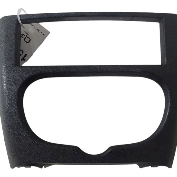 Acabamento Moldura Comando Ar Radio Painel Peugeot 207 2007 Preto