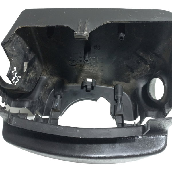 Moldura Inferior Coluna Direção Peugeot 206 2005 06 07 08 09