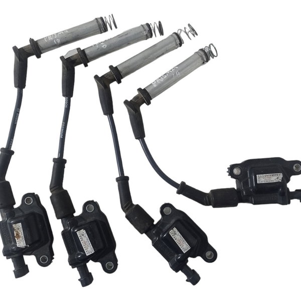 Jogo Bobina Ignição Cabo Vela Chevrolet Prisma 1.4 2016 2018