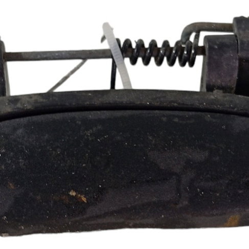 Maçaneta Externa Dianteira Direita Renault Clio 1.6 2008 09 Preto Dianteira