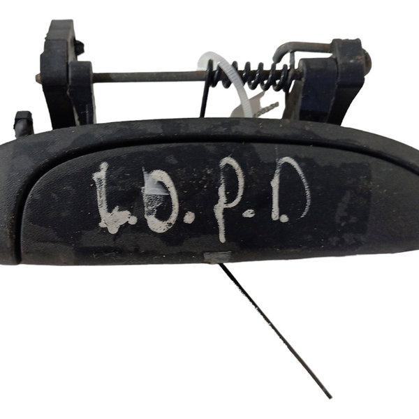 Maçaneta Externa Traseira Direita Renault Clio 1.0 2002 2003 Preto Traseira