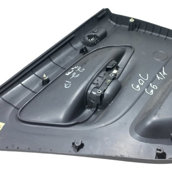 Forro Porta Traseira Direita Volkswagen Gol  G6 2015 Preto
