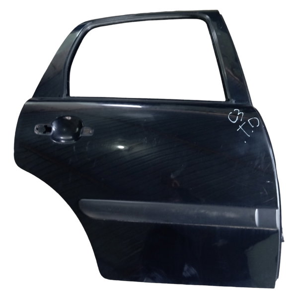 Porta Traseira Direita Citroen C3 2008 2009 2010 2011 2012 Traseira Direito Preto