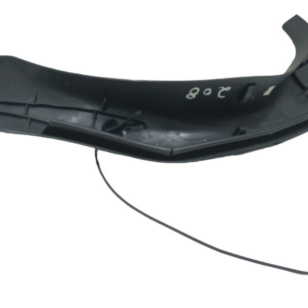 Moldura Acabamento Esquerdo Porta Malas Peugeot 208 2014 Preto