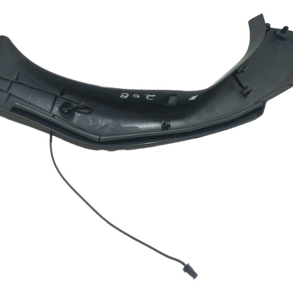 Moldura Acabamento Esquerdo Porta Malas Peugeot 208 2014 Preto