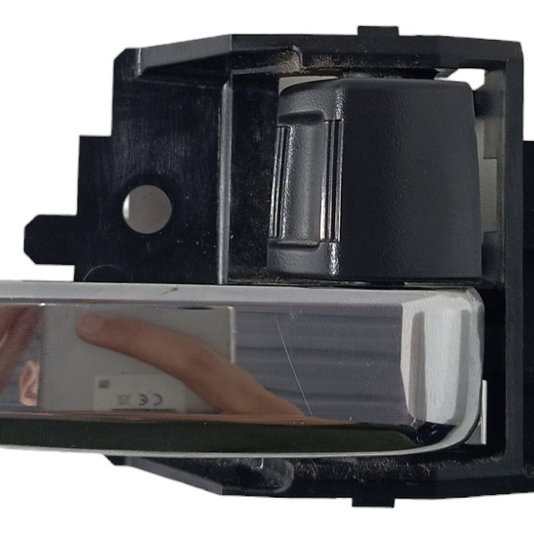 Maçaneta Interna Traseira Direita Mitsubishi Outlander 2015 Preto Traseira