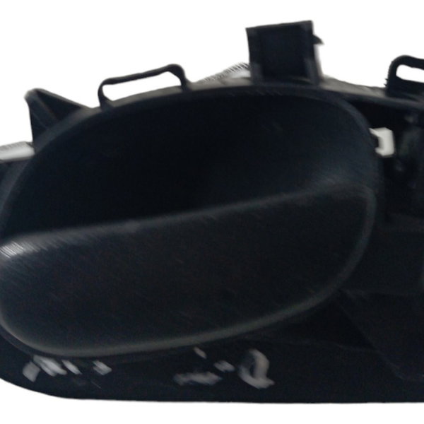 Maçaneta Interna Traseira Direita Peugeot 206 Sw 2006 2007 Preto Traseira