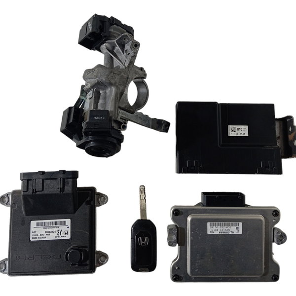 Kit Code Injeção Honda Fit 1.5 Automático 2015 2016 2017