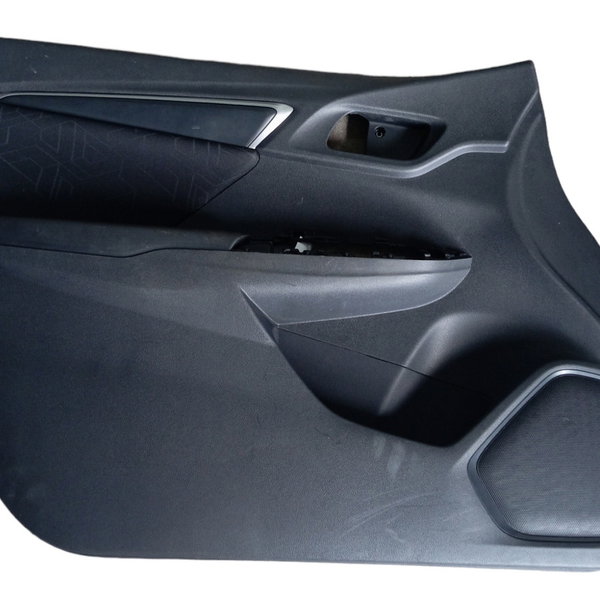 Forro Porta Dianteira Esquerda Honda Fit 1.5  2015 2016 2017 Preto