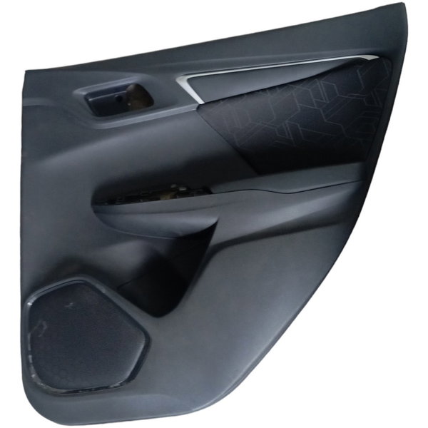 Forro Porta Traseiro Direito Honda Fit 1.5 2014 2015 2016 17 Preto