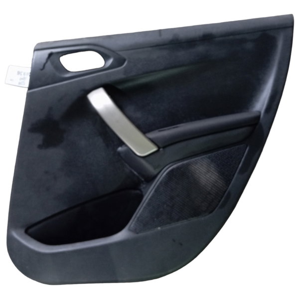 Forro Porta Traseiro Direito Peugeot 2008  Ano 2017 18 19 20 Preto