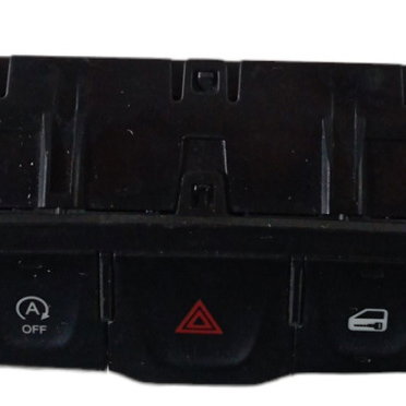 Botões Pisca Alerta Trava Portas Desembaçador Fiat Argo 2019 Preto