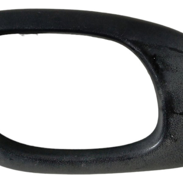 Moldura Maçaneta Interna Esquerda Peugeot 206 207 2003 04 05 Preto Dianteira/traseira