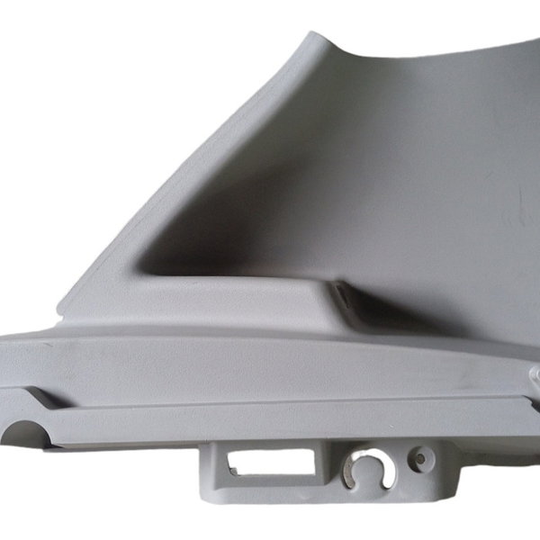 Acabamento Suporte Bagagito Esquerdo Renault Sandero 2010 11 Cinza