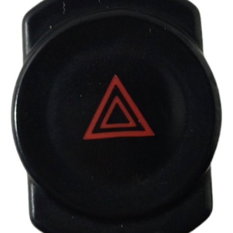 Botão Interruptor Pisca Alerta Renault Logan Sandero 2010 11 Preto