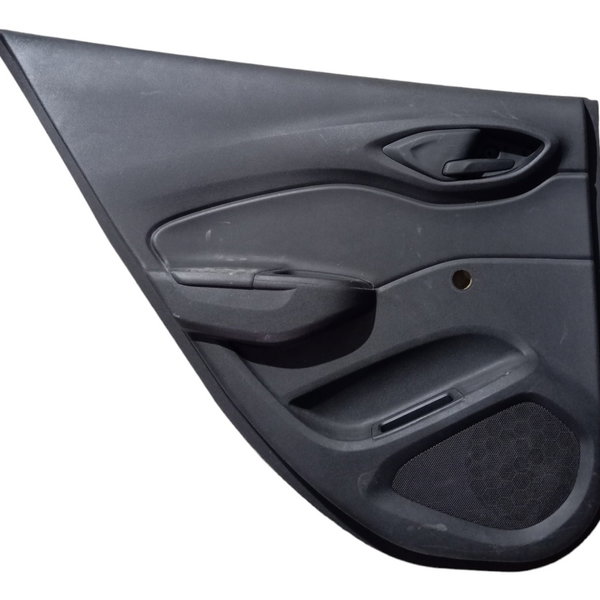 Forro Porta Traseira Esquerda Chevrolet Onix 2016 2017 2018 Preto